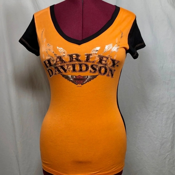 Harley-Davidson Raglan Tee - Picture 1 of 7